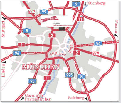 Location of S-MM International (Europe) in Munich (Germany)